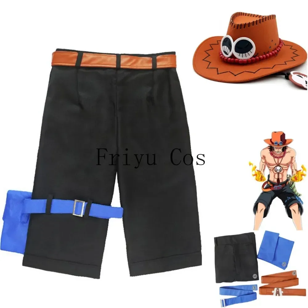 Men Accessories Kit - Anime Portgas·D· Ace Costume Cosplay Barba