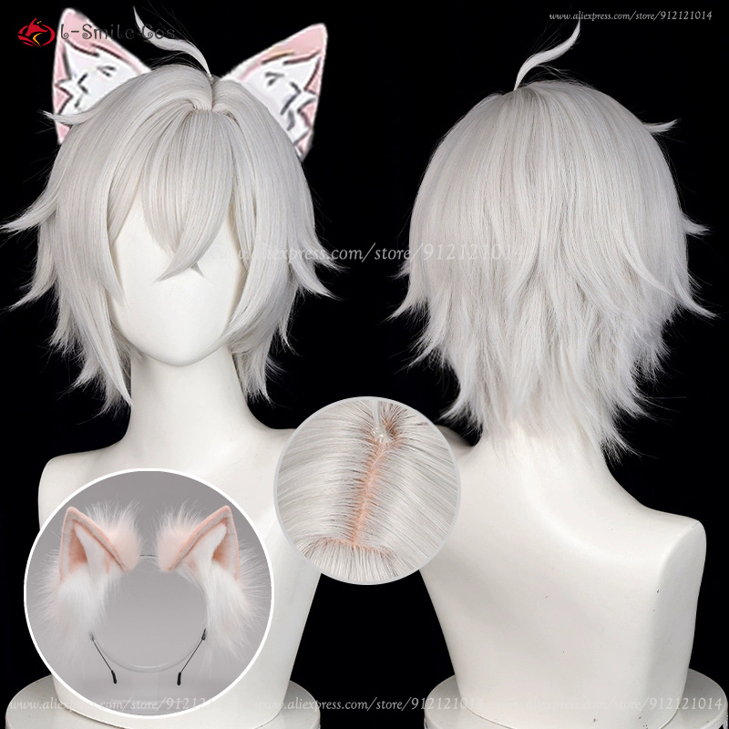 Men Accessories Silver - ZZZ Seth Lowell Parrucca cosplay da