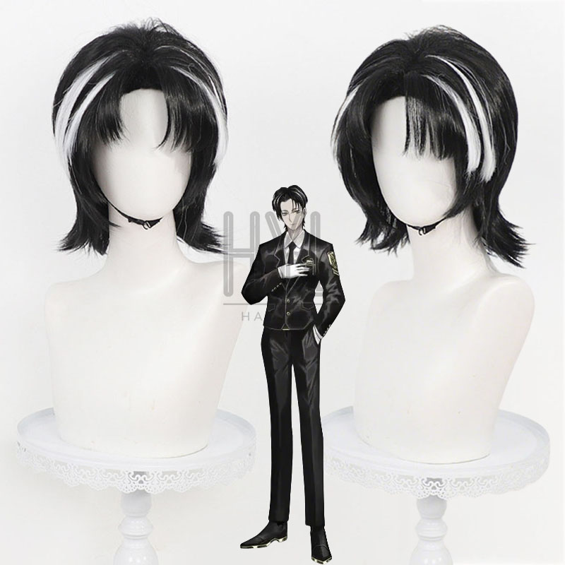 Men Accessories Look - Parrucca cosplay Game Limbus Company Rien,