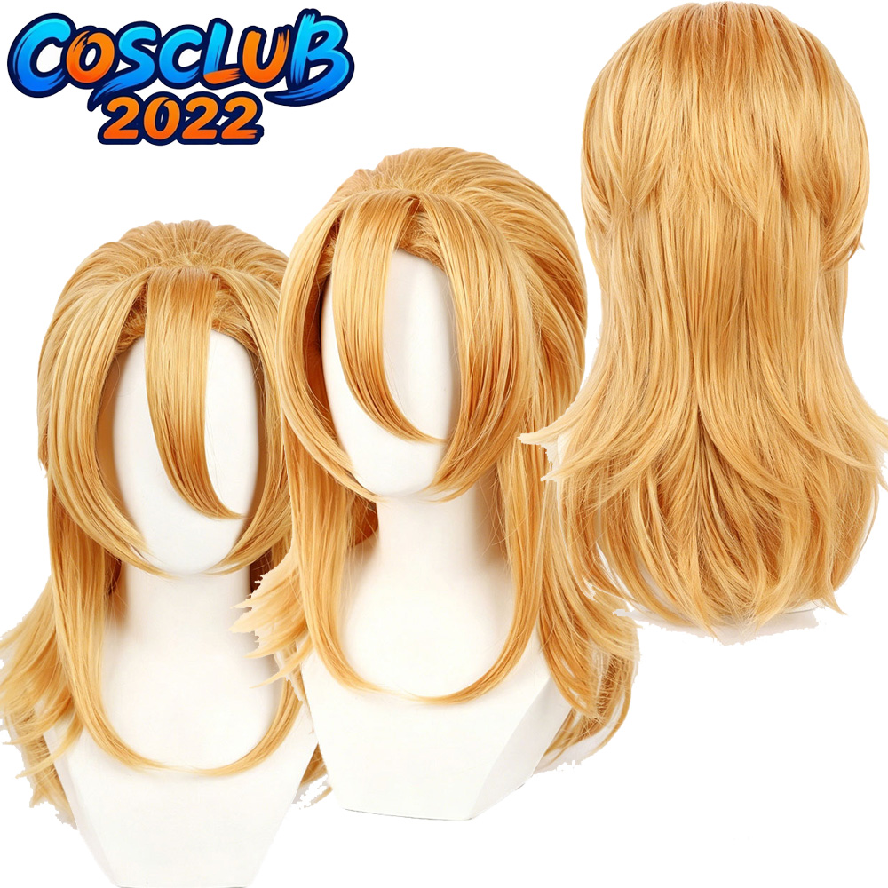 Men Accessories For Party - Parrucche Diego Brando, Parrucca per Cosplay