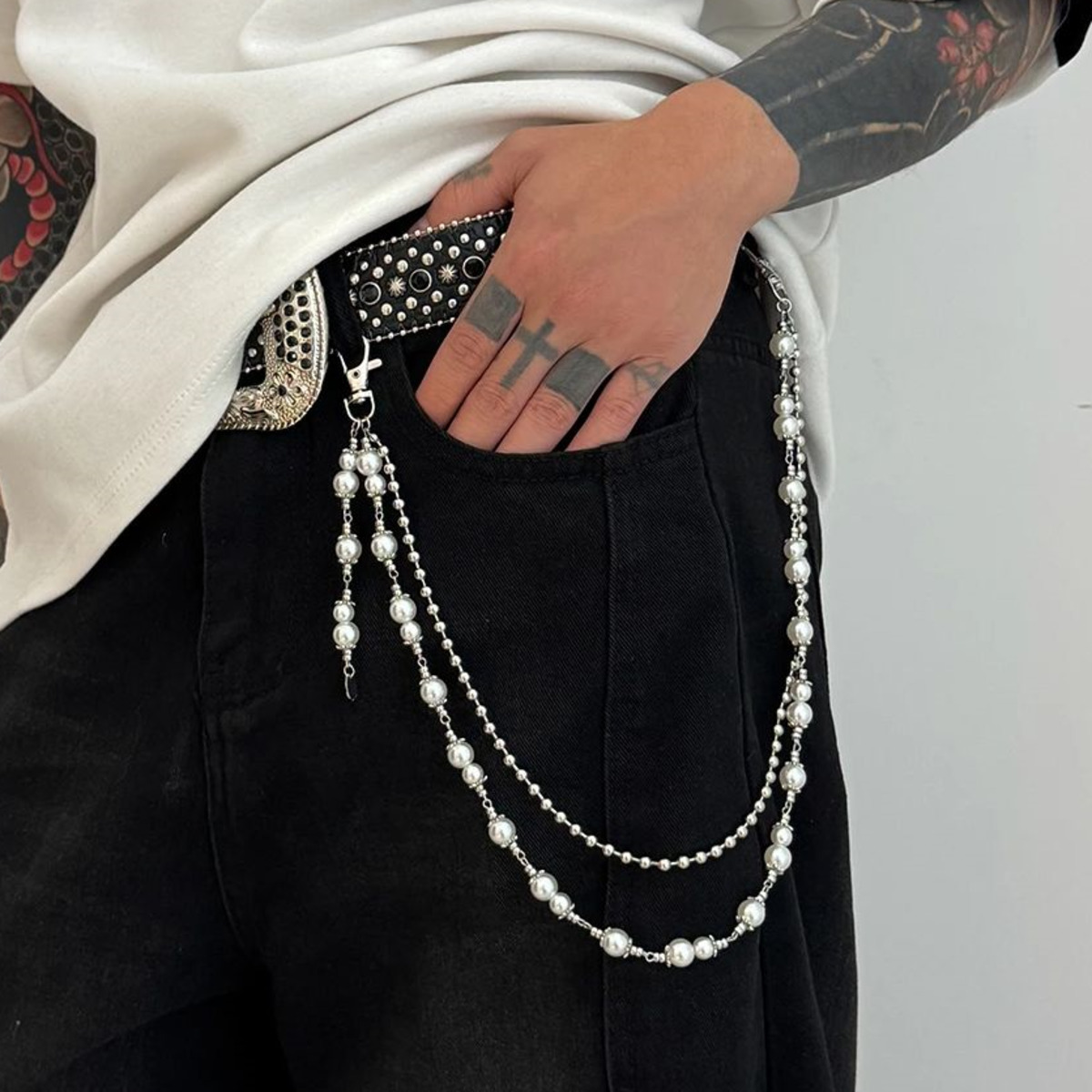 Men Accessories Unique - Ingemark 2025 Faddish Unico Imitazione Perla