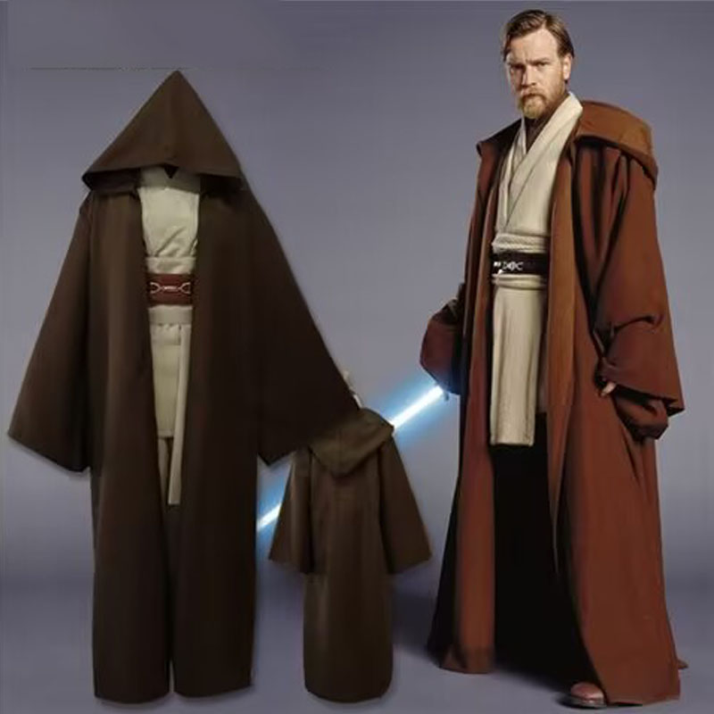 Men Accessories Kit - Costume Cosplay Anime Obi Wan Kenobi