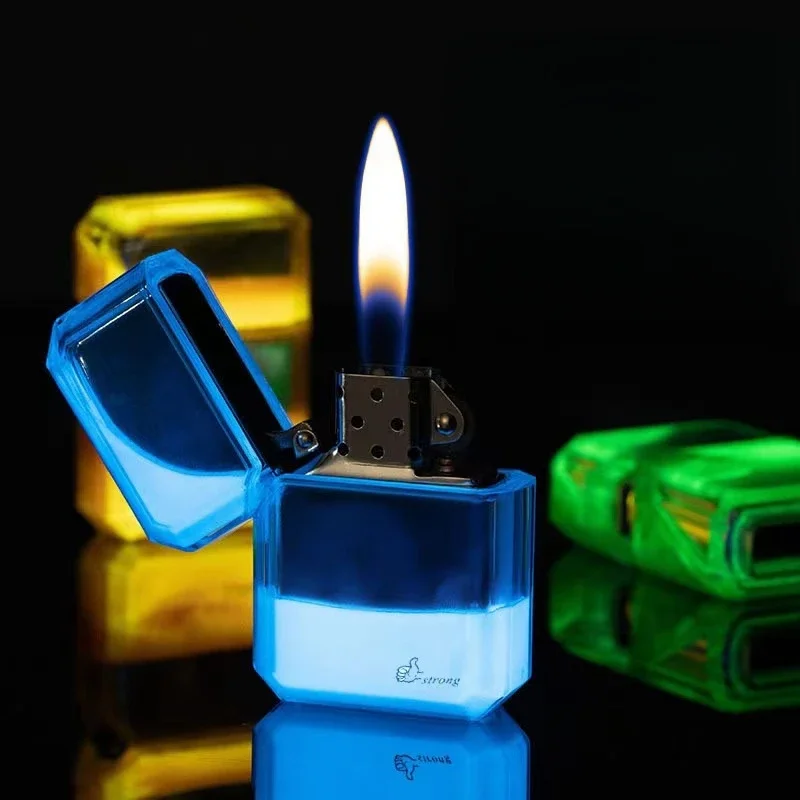 Men Accessories To Look Good - Creativo luminoso sabbie mobili metallo stile