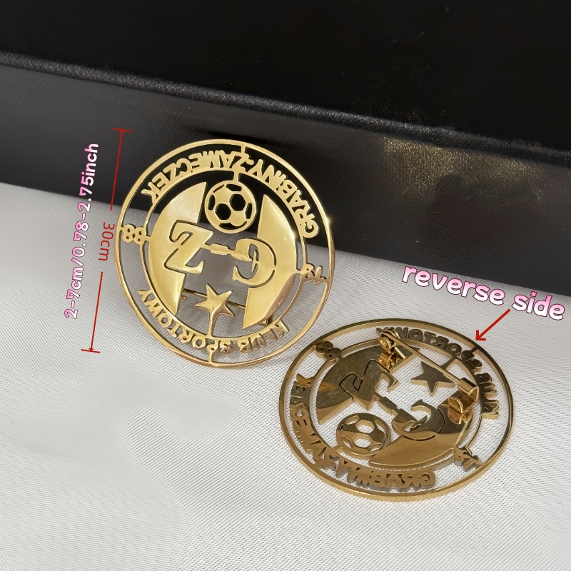 Spilla con logo personalizzato - Men Accessories Brooch recensione e prezzo