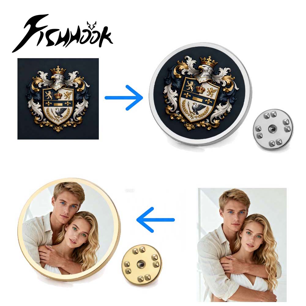 Spilla Personalizzata con Stam - Men Accessories Brooch recensione e prezzo
