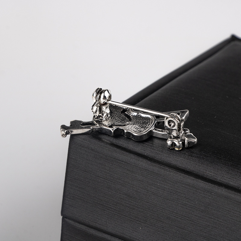 Spilla per violino in cristall - Men Accessories Brooch recensione e prezzo