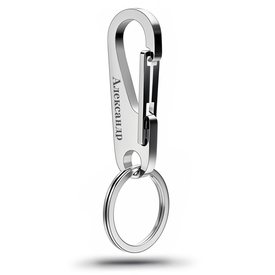 Portachiavi in acciaio inossid - Men Accessories Silver recensione e prezzo