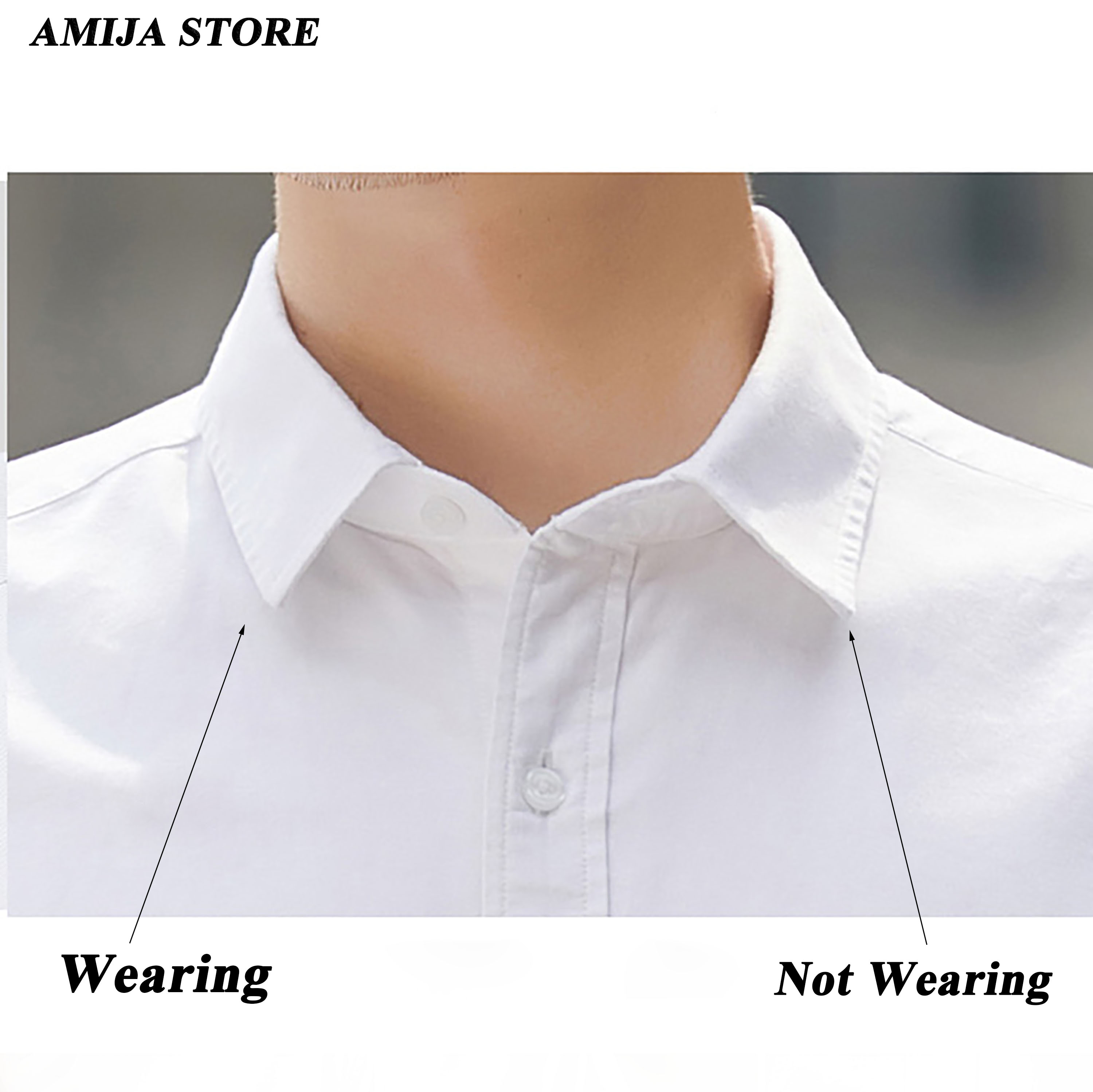 2 pezzi colletto in acciaio in - Men Accessories Unique recensione e prezzo
