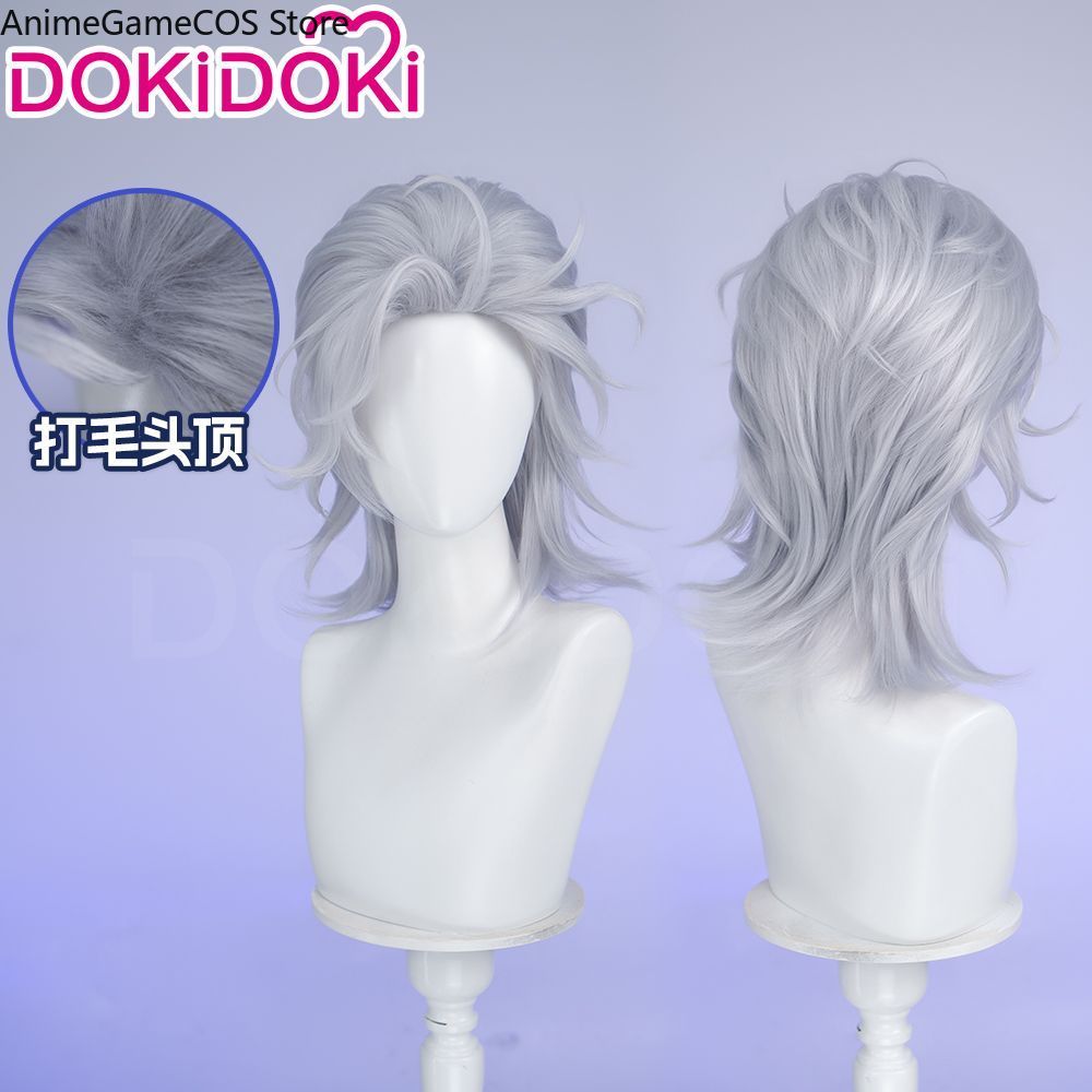 Parrucca Cosplay Anime Record  - Men Accessories Silver recensione e prezzo