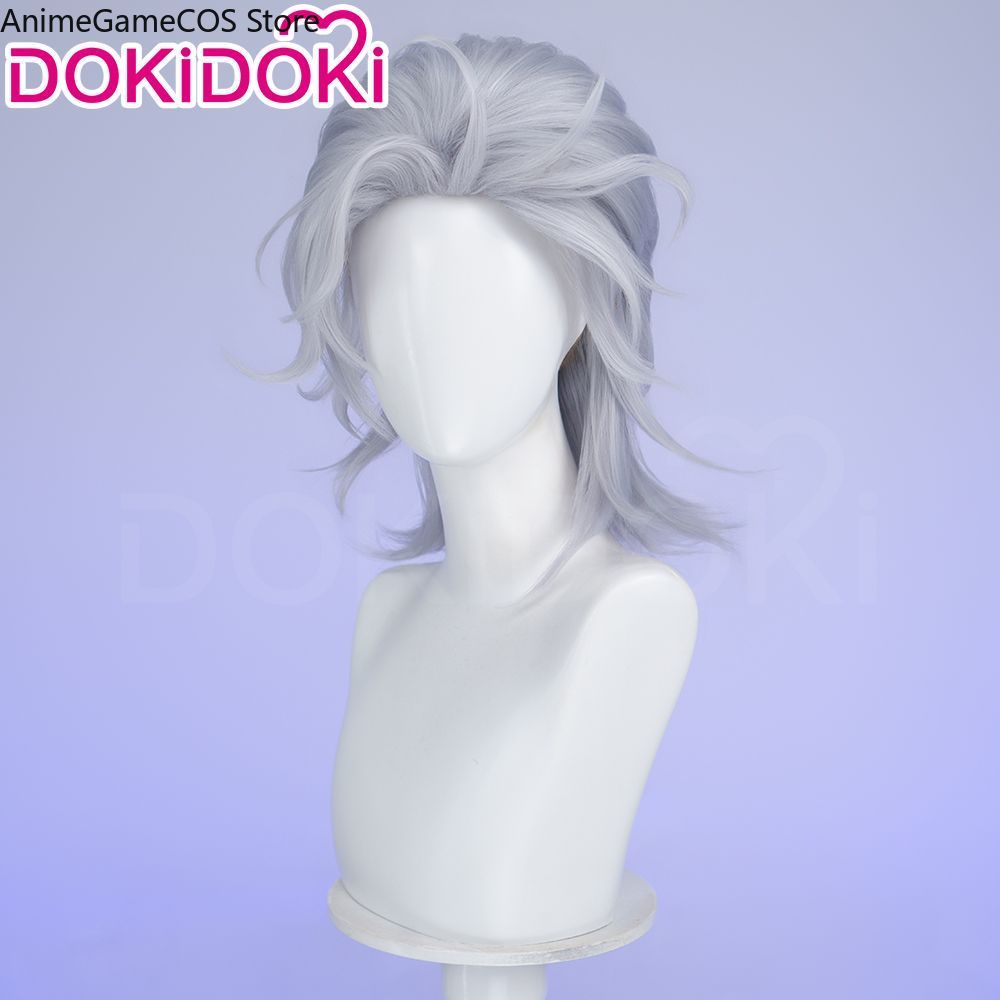Parrucca Cosplay Anime Record  - Men Accessories Silver recensione e prezzo