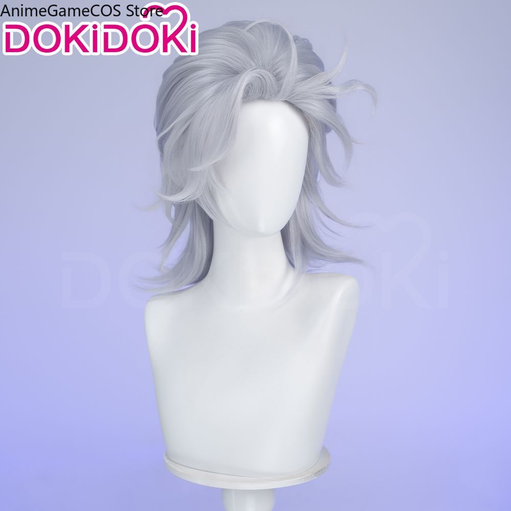 Parrucca Cosplay Anime Record  - Men Accessories Silver recensione e prezzo