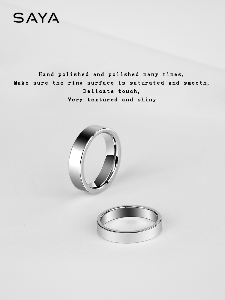 Anelli di tungsteno per uomo d - Men Accessories Silver recensione e prezzo