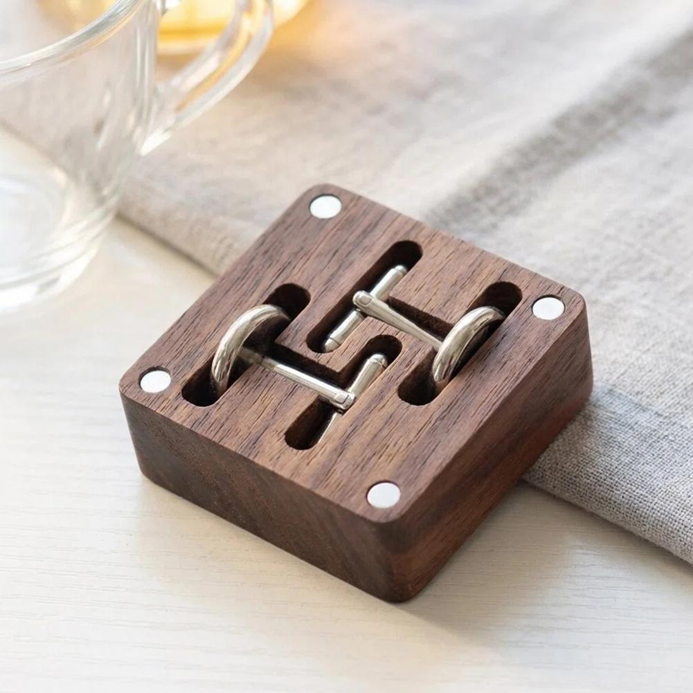 Scatola Portagioie in Legno Ma - Men Accessories Gift Box recensione e prezzo
