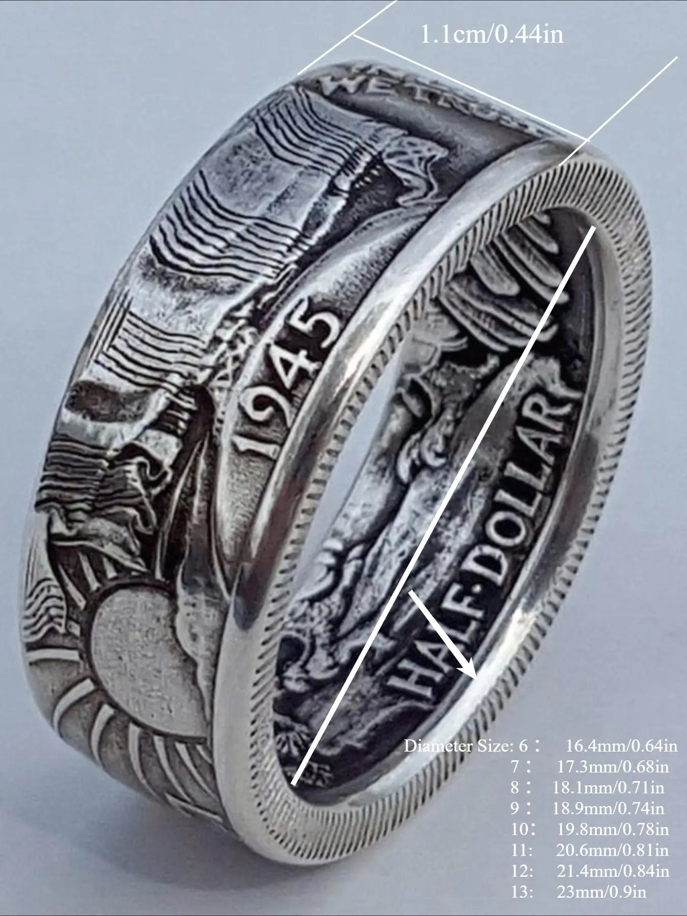 Anello Vintage con Moneta Morg - Men Accessories Ideas recensione e prezzo